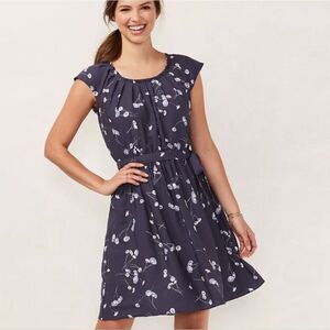Lc Lauren Conrad Soft Woven Gray Dress. Romcom, Floral